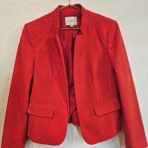 LOFT Red Blazer 6P
